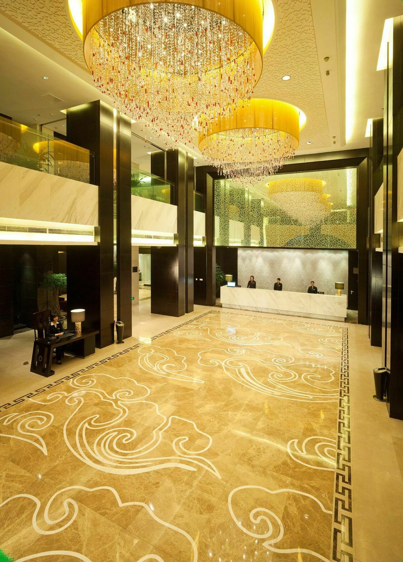 Jinling Hotel Янчжоу Интерьер фото